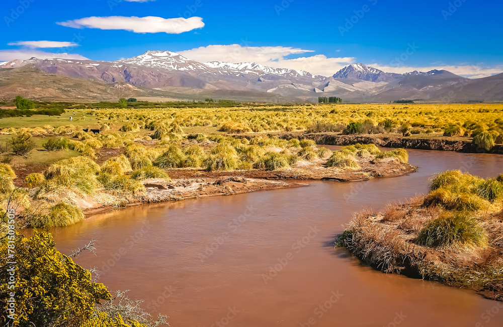 Rio Grande river in Argentina