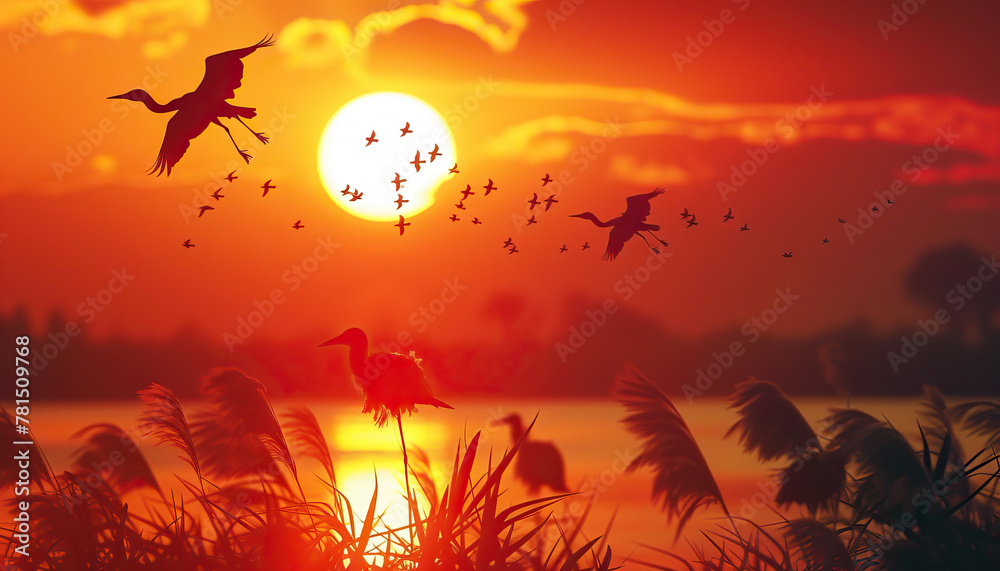 The chirping of birds at dawn heralds the arrival of a new day, full of possibilities and adventures