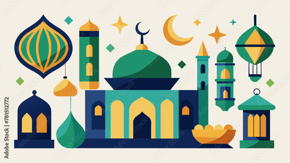 Ramadan Kareem SVG Bundle: Celebrate Ramadan with Stunning Vector Graphics
