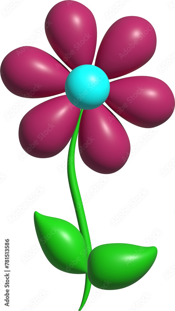 3D Flower Illustrations and Flower Frames 3D Flower Illustrations and Flower Frames