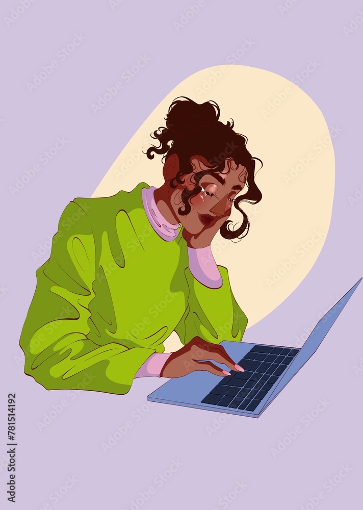 Illustration studieuse Illustration studieuse