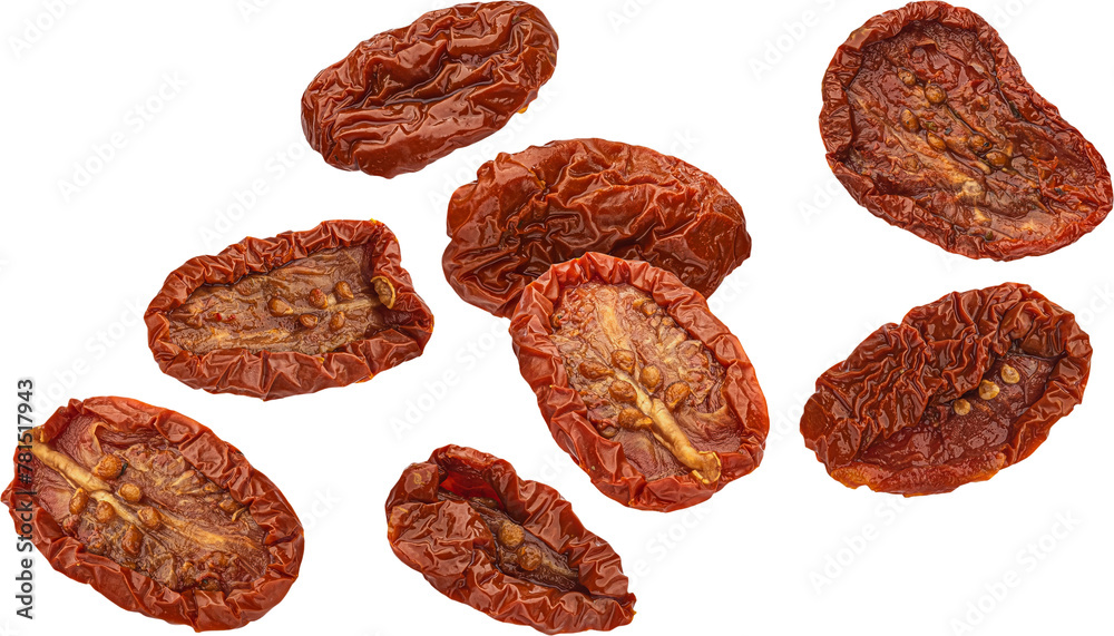 Canned sun dried tomatoes in oil isolated Canned sun dried tomatoes in oil isolated