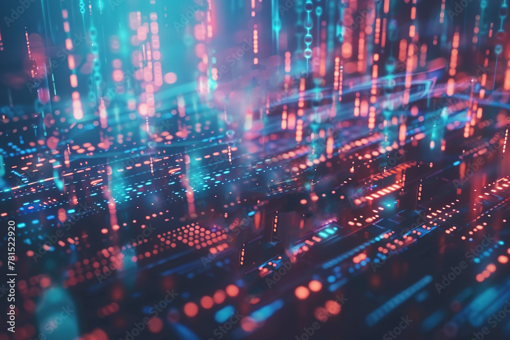 Abstract digital background illustrating top notch technology solutions Abstract digital background illustrating top notch technology solutions