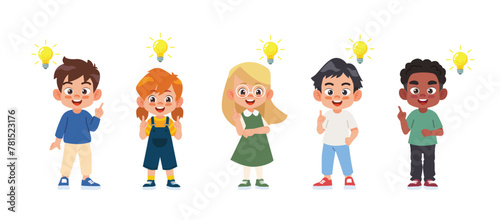 Children come with great ideas and light bulbs.