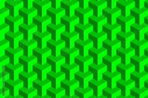 green background