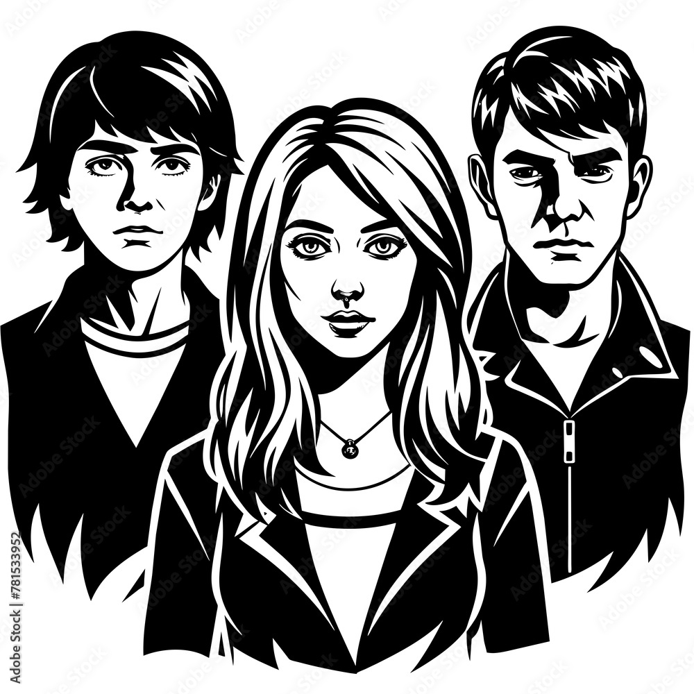 young-people-silhouette-vector--young-people-silho
