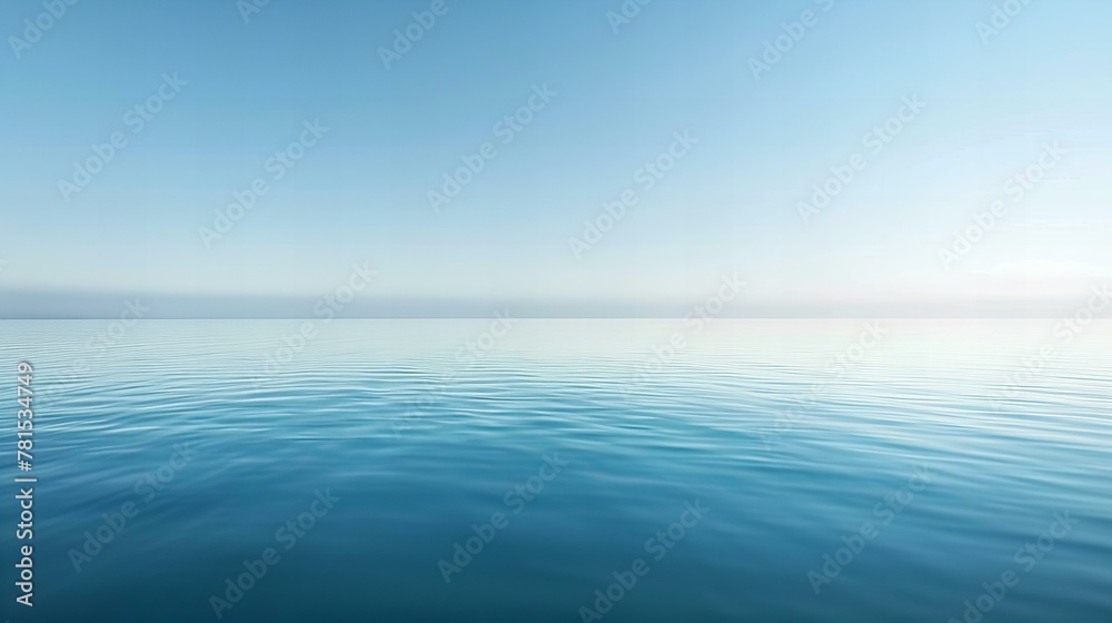 Fototapeta premium blue sky and sea