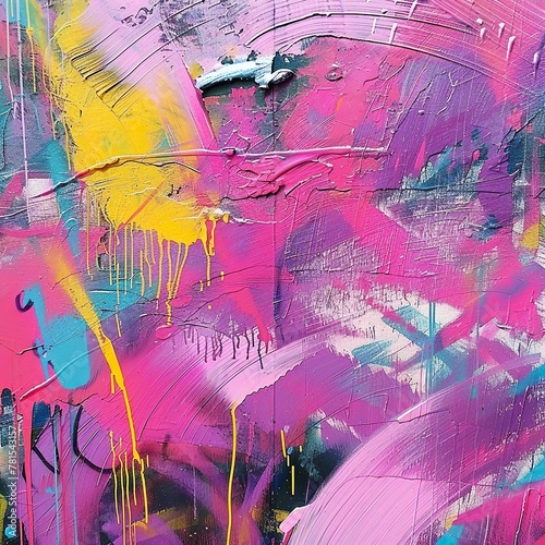 Splashed colours on a wall. Background.