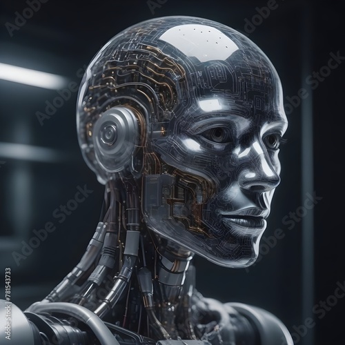 3d rendered illustration of a robot