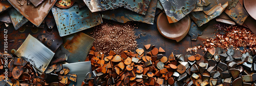 Impressive Array of Non-Ferrous Metals - A Touch of Industrial Charm photo
