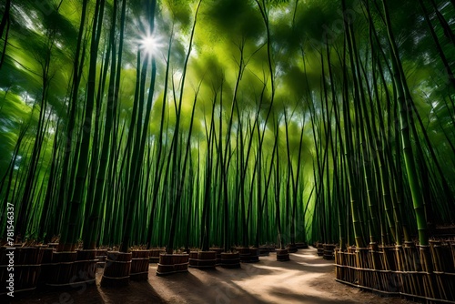 bamboo forest background