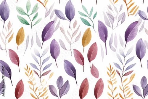 Colorful Botanical Pattern