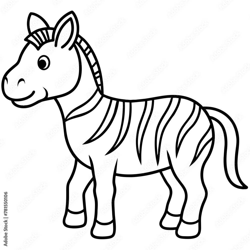 zebra vector illustration