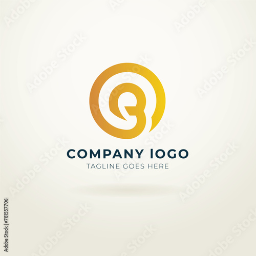 B logo design 