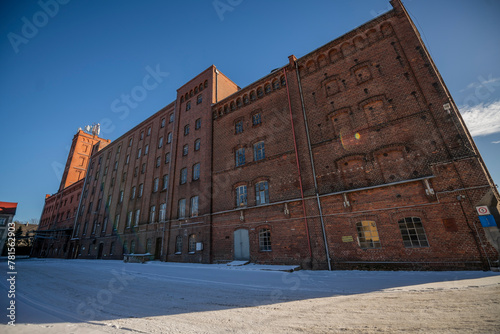 Over 150-Year-Old 19th century Abandoned Brick Grain Mill Powered by Electricity