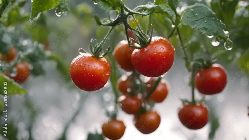 garden fresh red tomatoes with dew garden fresh red tomatoes with dew