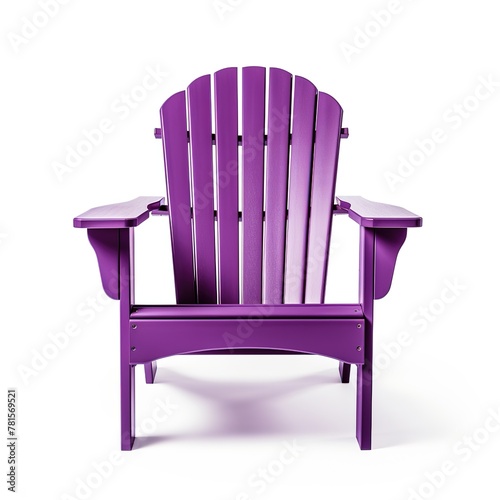 Adirondack chair purple