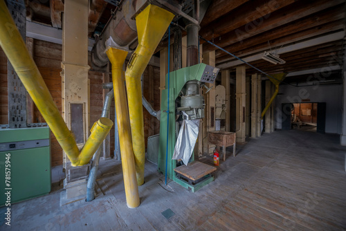 Over 150-Year-Old 19th century Abandoned Brick Grain Mill Powered by Electricity