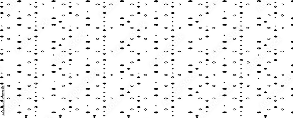 Rough, irregular texture composed of monochrome geometric elements. Overlay distressed grunge background. Abstract vector illustration. Isolated on white background. EPS10 Rough, irregular texture composed of monochrome geometric elements. Overlay distressed grunge background. Abstract vector illustration. Isolated on white background. EPS10