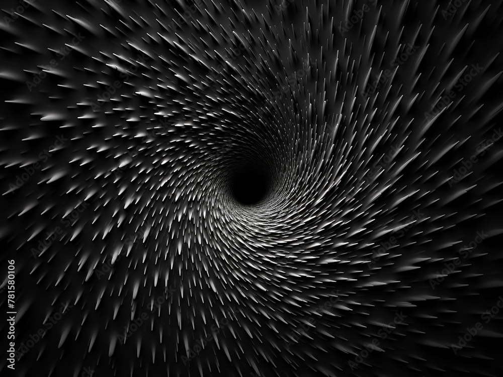 Obraz premium This monochrome texture image highlights black and white contrast