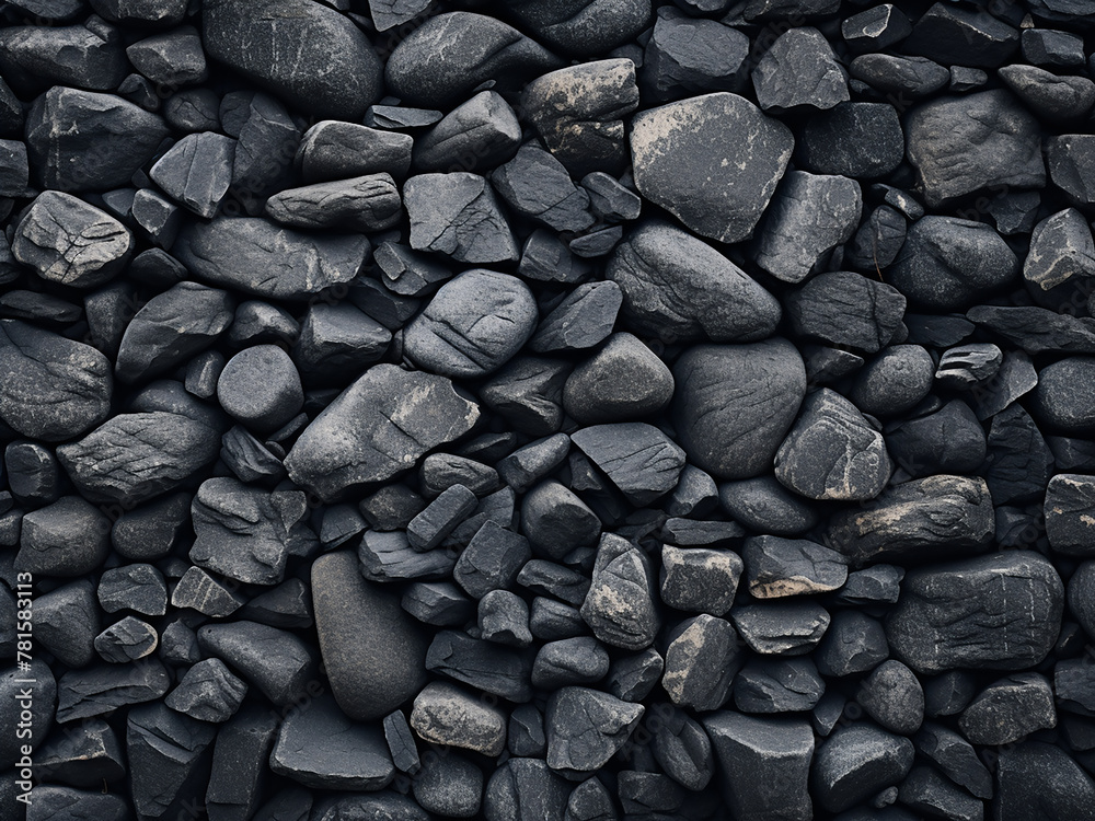 Black or dark gray textured background highlights grainy stone Black or dark gray textured background highlights grainy stone