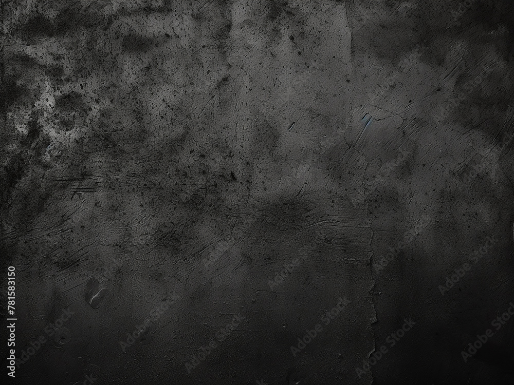 Fototapeta premium Textured concrete wall creates dark grunge background
