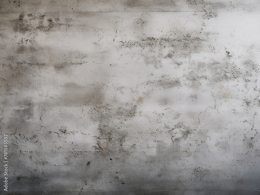 House wall exhibits a textured gray concrete finish