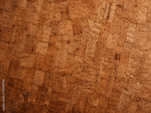 Abstract cork board texture provides an interesting background