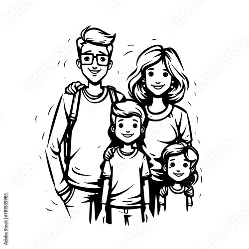 stick family svg bundle, stick family clipart, stick family cut files, huge pack of stick figure svg, svg files for cricut, family svg png bundle, family clipart, fathers day svg, father and children 