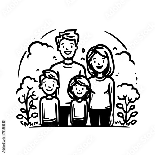 stick family svg bundle, stick family clipart, stick family cut files, huge pack of stick figure svg, svg files for cricut, family svg png bundle, family clipart, fathers day svg, father and children 