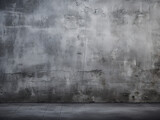 Grey wall texture in grunge style, suitable for backgrounds