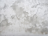 White painted cement wall fragment with intricate scratches