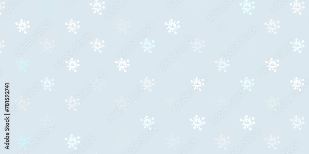 Light purple vector pattern with coronavirus elements. Light purple vector pattern with coronavirus elements.