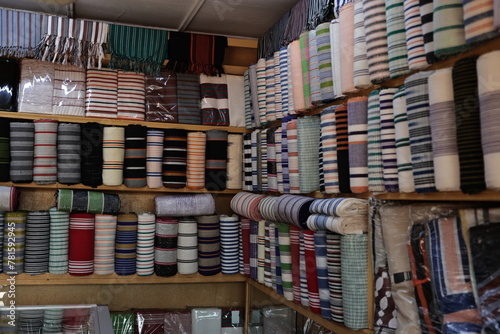 A loincloth shop made in Burkina Faso West Africa