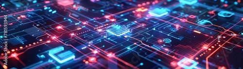 a futuristic health technology, medical technology