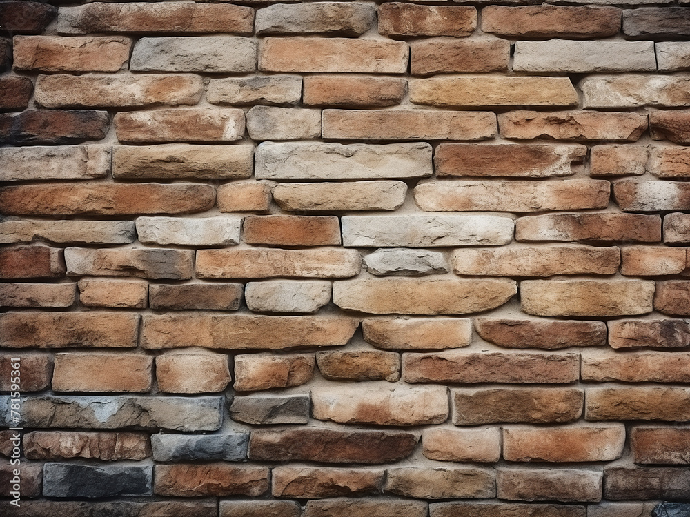 Copy space available on brick wall texture for background Copy space available on brick wall texture for background