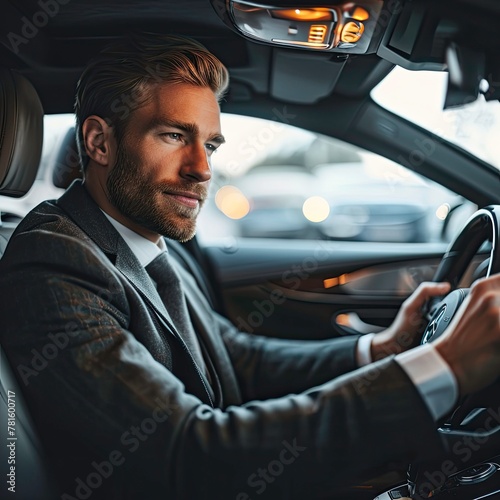 man driving a car © RoyalMotion