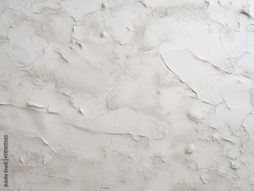 Detailed texture of white painted concrete wall