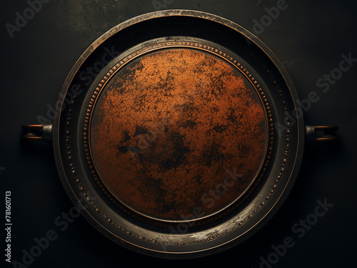 Old metal pan showcases nuanced tonality