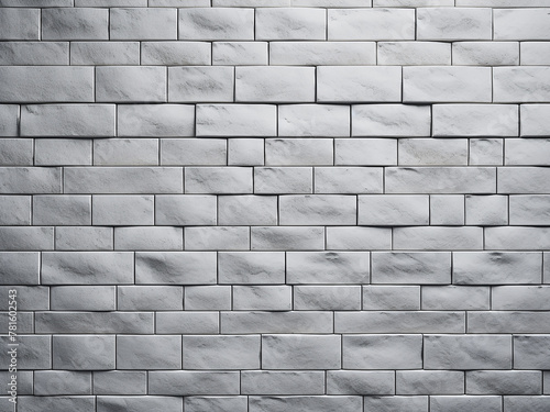 Background or texture provided by a wall constructed from white concrete blocks