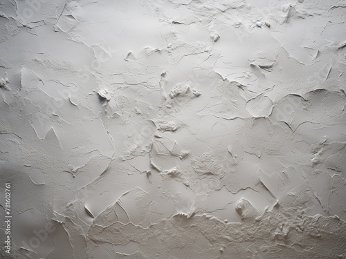 Chiaroscuro background with frozen clay texture on the wall