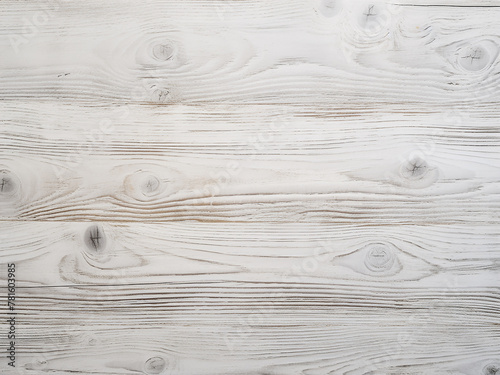 Textured background of pristine white wood surface