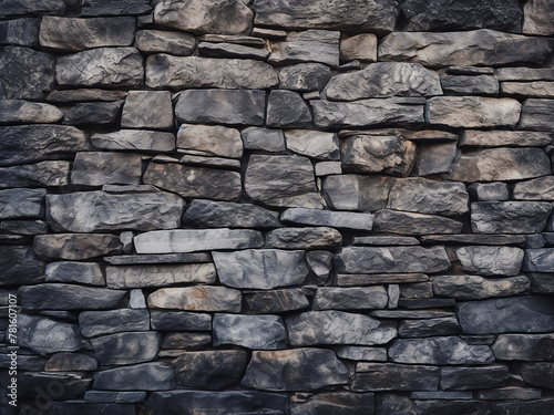 Texture of a stone wall serves as the background in photo 2