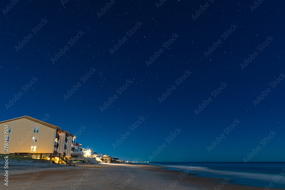 Night on the beach