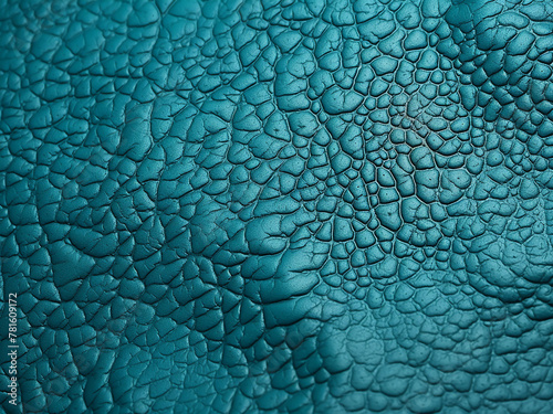 Detailed close-up of turquoise ingrain wallpaper
