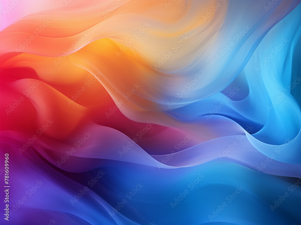 Fototapeta premium Colorful abstract background, providing room for your project's text or image