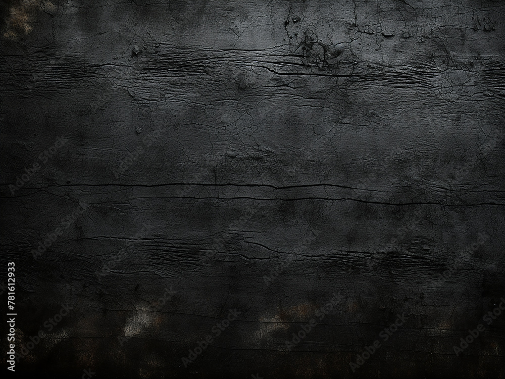 Obraz premium Dark backdrop: grunge black texture for creative ventures