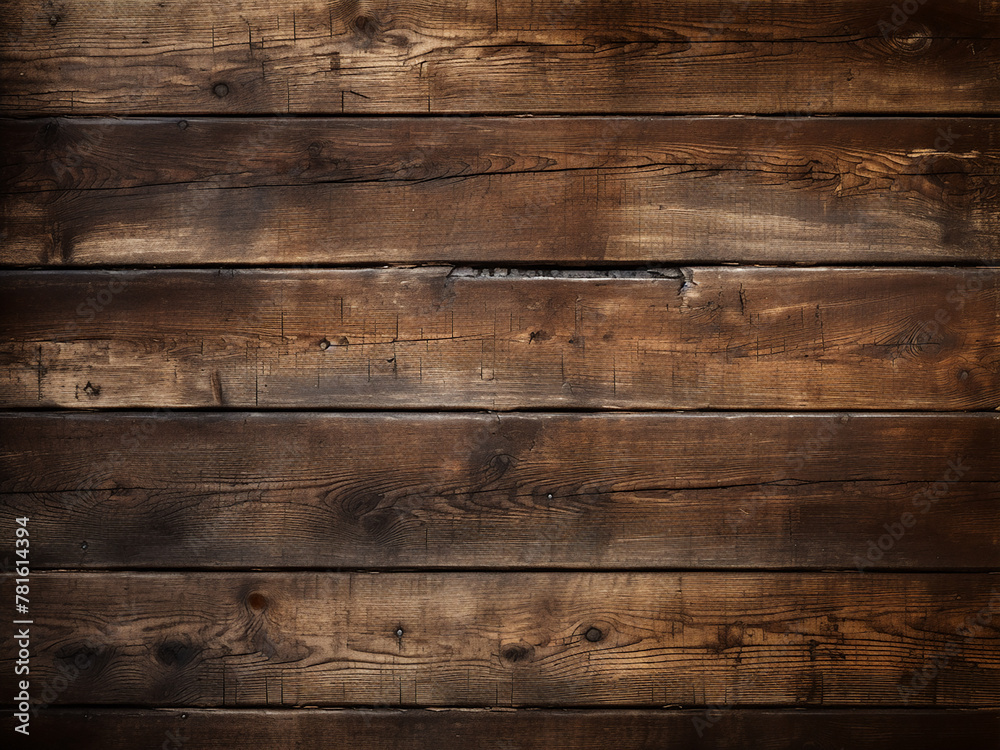 Fototapeta premium Background featuring vintage rustic appeal with old grunge wood texture
