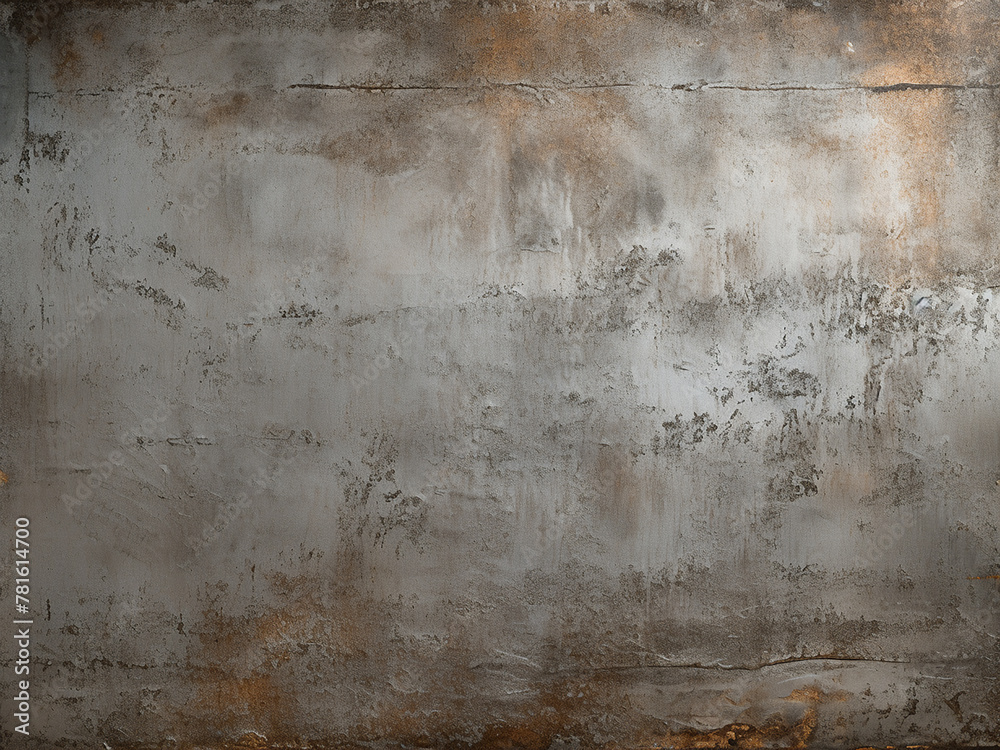 Obraz premium Aged steel zinc surface providing texture and background