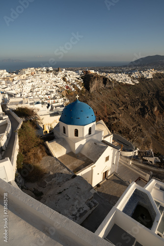 Santorini City Scape